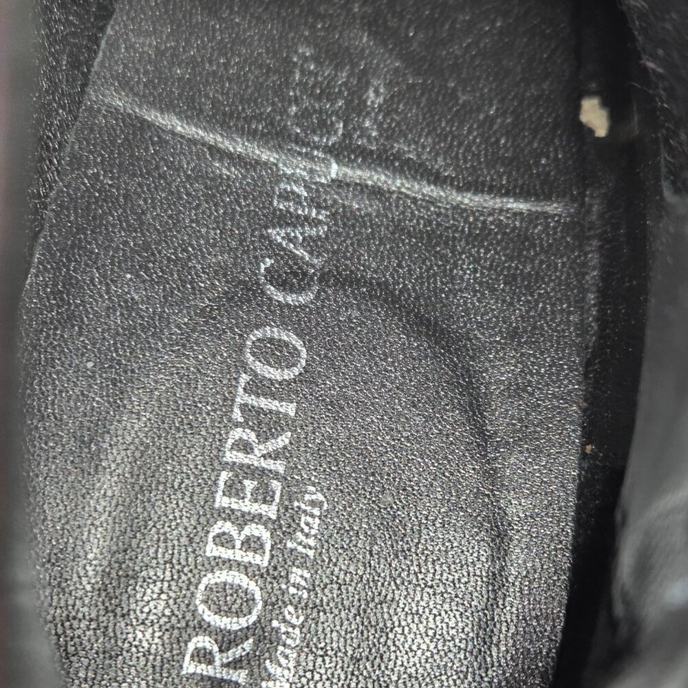 Roberto Capucci Womens Size 8 Ankle Boots Side Zip Up Buckle Speckle Pattern - Picture 11 of 16